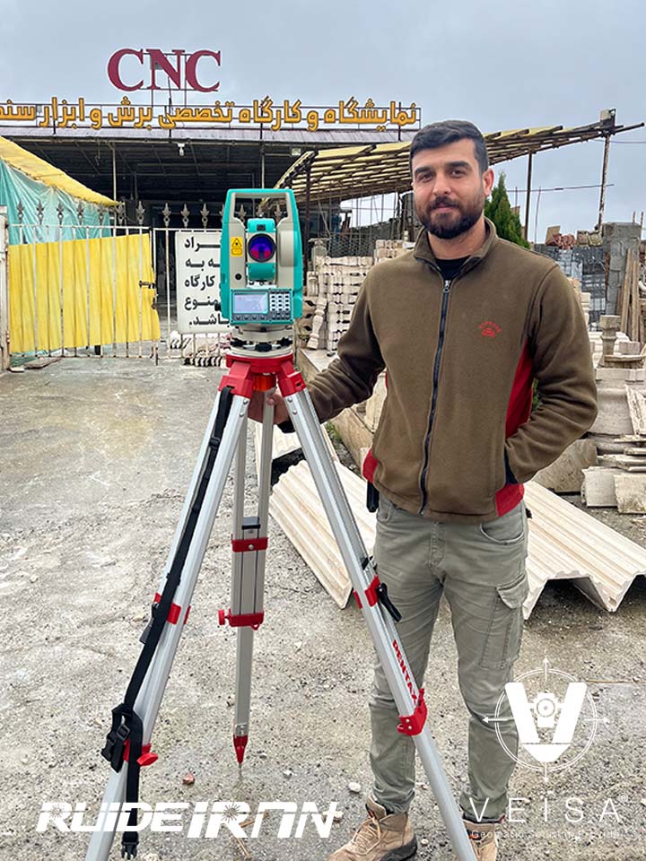 جناب آقای مهندس صفری عزیز خریدار توتال استیشن پیشرفته و حرفه ای روید مدل  RUIDE RCS new 2024 سپاس از اعتماد شما