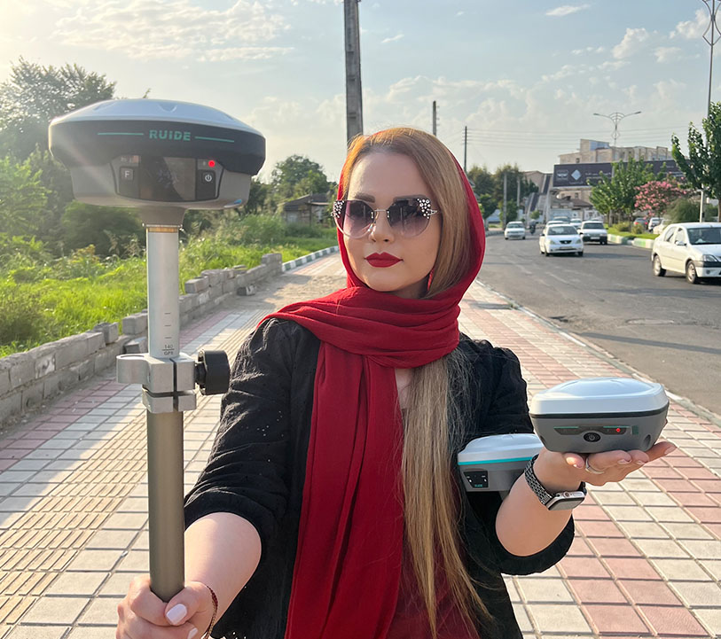 گیرنده مولتی فرکانس فتوگرامتری روید RUIDE RENO2 | دوربین AR