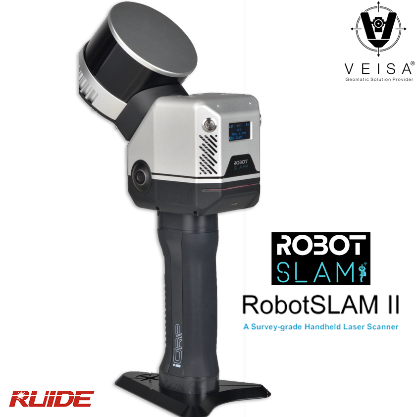 معرفی اسکنر لیزری دستی روید RobotSLAM II